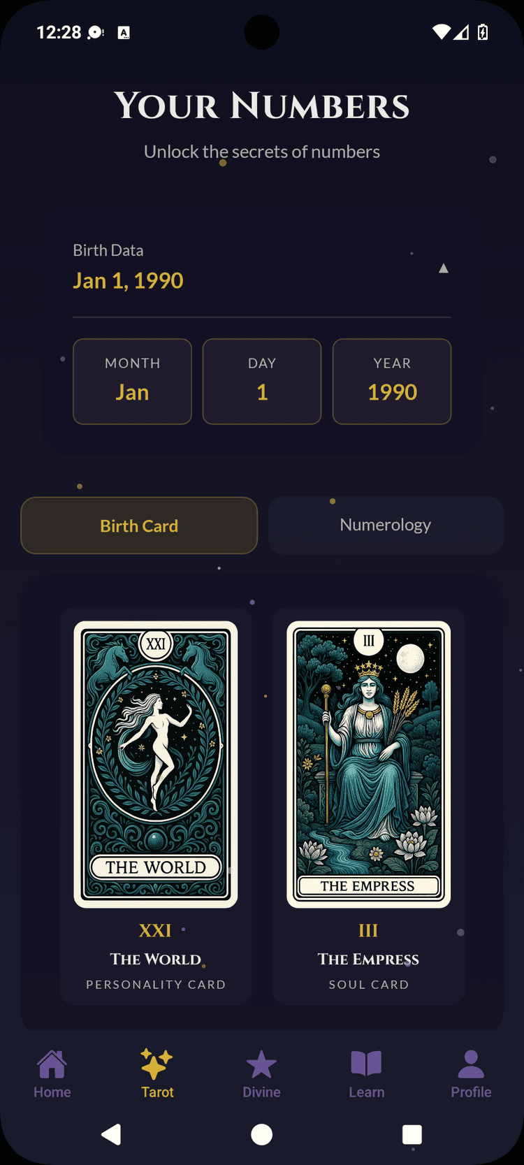 Numerology readings and life path analysis